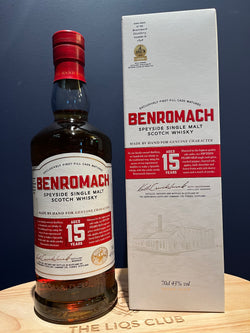 Benromach 15yr. old   43%abv   70cl