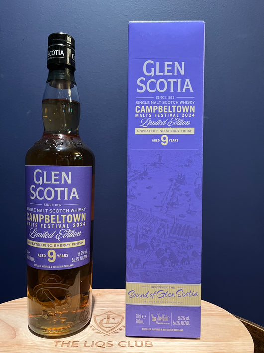 Glen Scotia 9 yr. old Festival Release 2024   56.2%abv    70cl