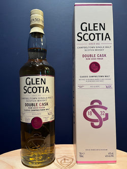 Glen Scotia Double Cask,  Rum Cask Finish   46%abv   70cl