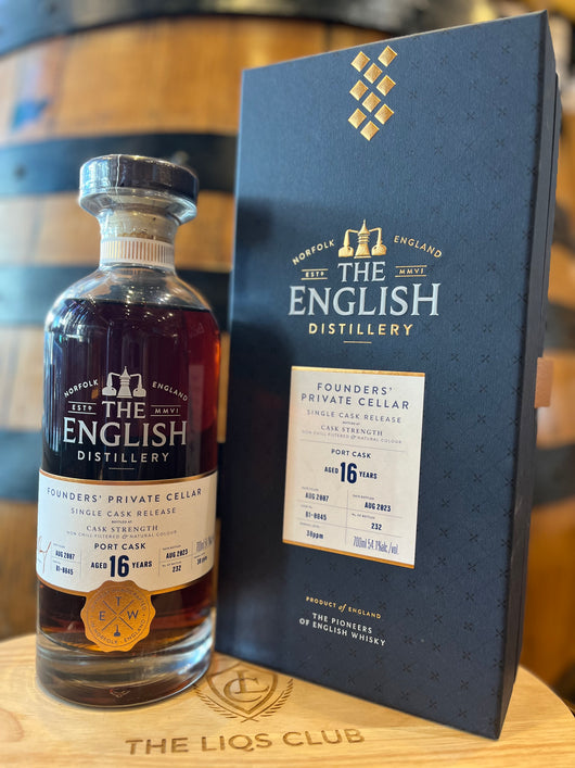 The English Distillery 16 yr old  54.1 %abv  70cl